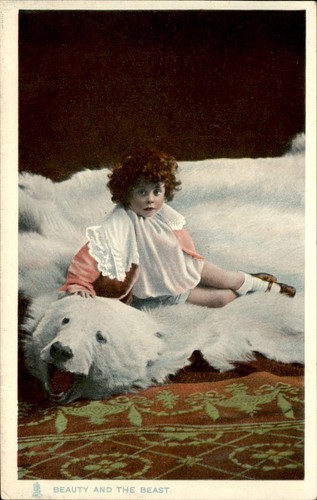 Beauty and the beast girl - beauty, atop
