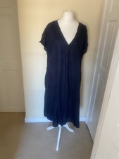 John Lewis Women's Blue Linen