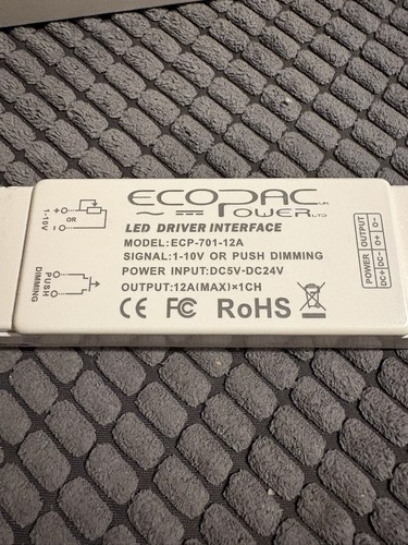 Ecopac ecp 701 12a - 1-10v, 1ch