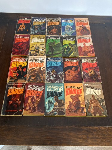 Doc savage bantam editions - editions,