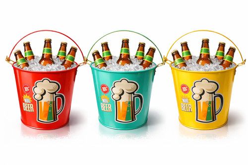 Ice bucket cooler - ice, home