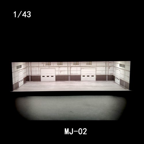 Diorama car garage models - diorama,