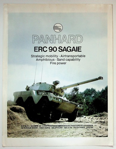 Panhard erc sagaie 1984 - erc, 90