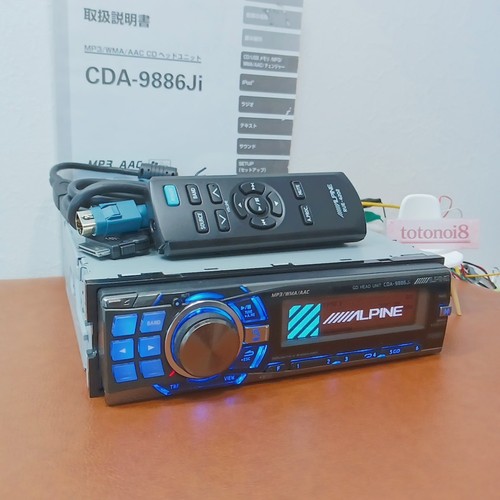 Alpine cda 9886ji 1din - 1din, usb