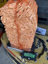 2 nets HAND CHOPPED Kindling