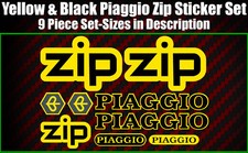 Piaggio ZIP Sticker Decal 9