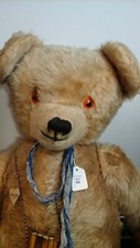 R B Caldicott Large Vintage Lefray Teddy Bear With Panpipes!!! *PRICE REDUCED*!