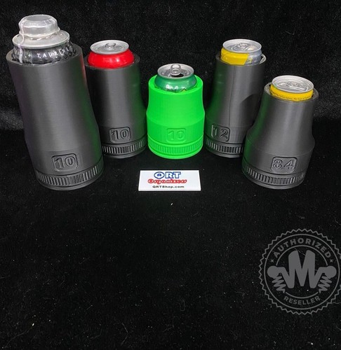 Socket shaped can cooler - shaped,