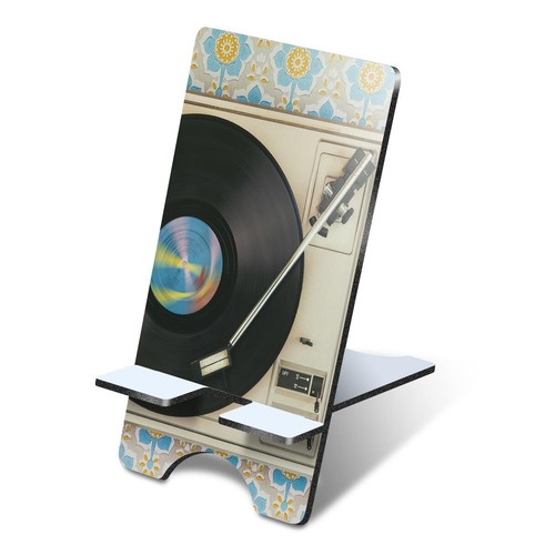 3mm mdf phone stand retro - 1x,