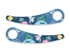 Genuine Wishbone sticker decal kit balance bikes/trikes. Space