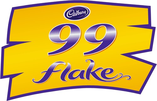 Flake sticker large - 99,