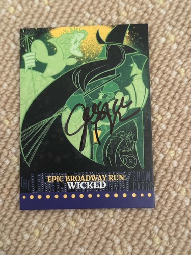 Jessica vosk signed wicked - vosk,