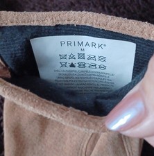 Primark Beige/fawn Ladies Suede Gloves Brand New