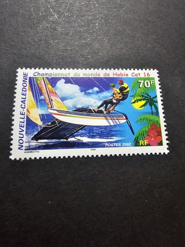 Stamp france new caledonia - france,
