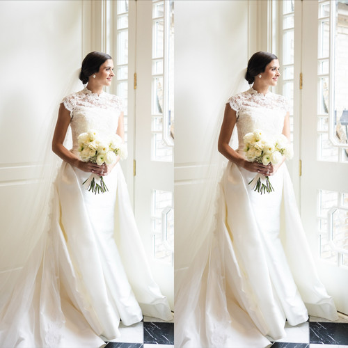 Vintage wedding dresses with - vintage,