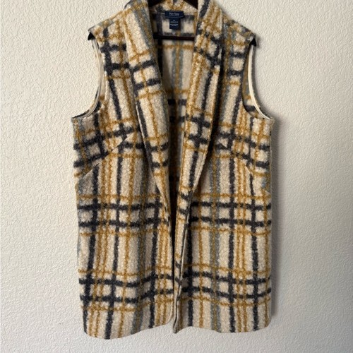New york plaid sleeveless - new,