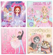 Depesche Top Model Dress Me Up Sticker Book - Price Per Item - You Pick