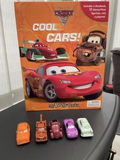 Disney Cars My Busy Books Inc 5 Cars & Playmat Set Play Mat