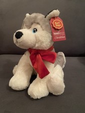 Keel Eco Toys Husky Dog Grey