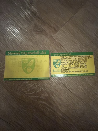 Norwich city tickets - norwich,