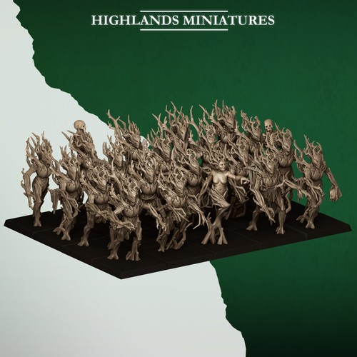 Feral dryads x10 x20 wood - dryads,