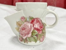 VINTAGE FOREIGN MARKED ROSES ROSE PLANT SHAVING JUG MUG