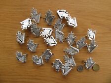 Royal Irish, Headdress / Caubeen badges. Used.  Job lot x 23