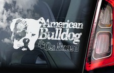 AMERICAN BULLDOG Car Sticker