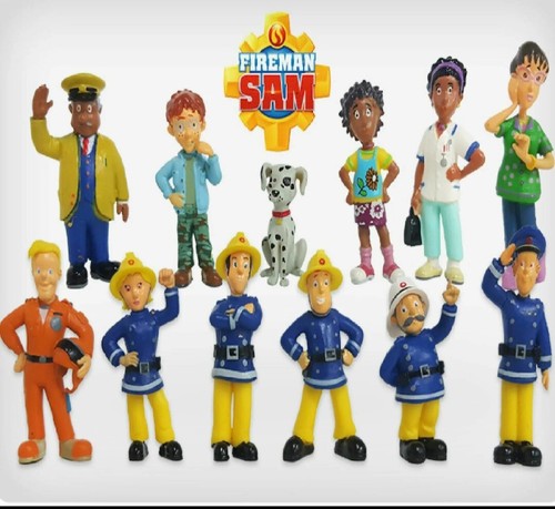 Fireman sam cake toppers - fireman,