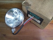 VINTAGE NOS WIPAC HEADLAMP + CASE,COMPLETE UNIT, HOT ROD,BOBBER, HARD TAIL CHOP