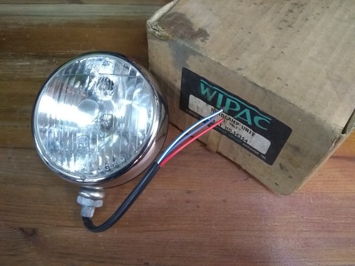 Vintage nos wipac headlamp - nos,