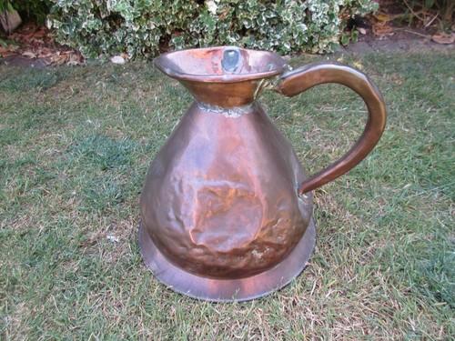 Vintage copper harvest jug - vintage,