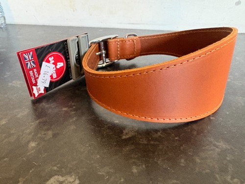 Ancol tan leather greyhound - ancol,