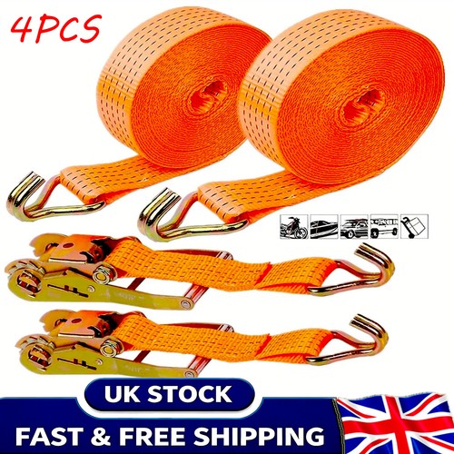 Heavy duty ratchet ties - 4x,