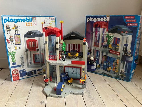Playmobil 3885 fire station - fire,