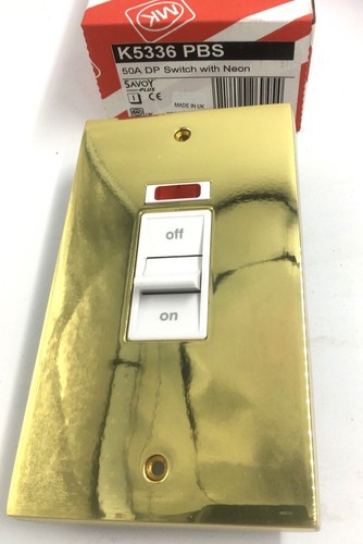 Savoy plus 50a dp switch - 1g,