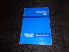 Leyland 272 Tractor Operators