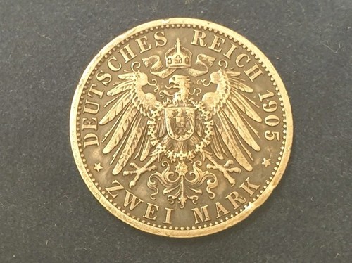German prussian silver coin - silver,