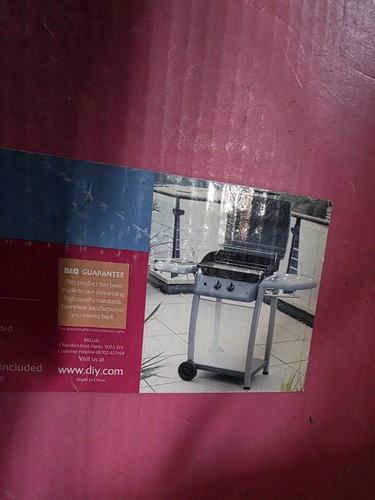 Burner gas barbecue with - b&q,