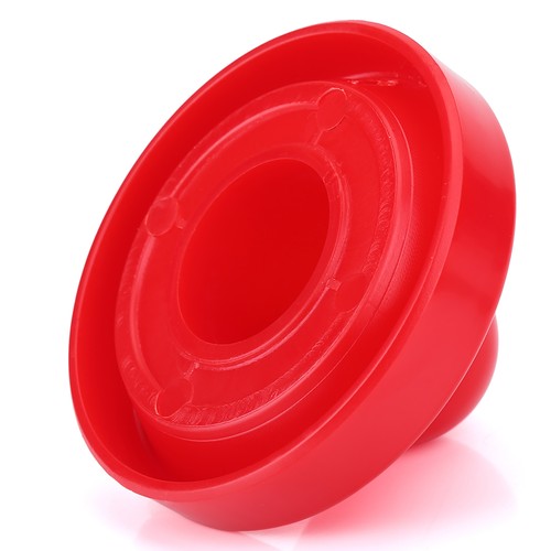 Red 76mm plastic goalies - plastic, ice