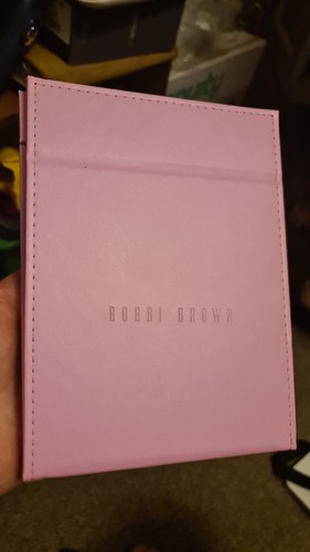 Bobbi brown pink faux leather - bobbi,