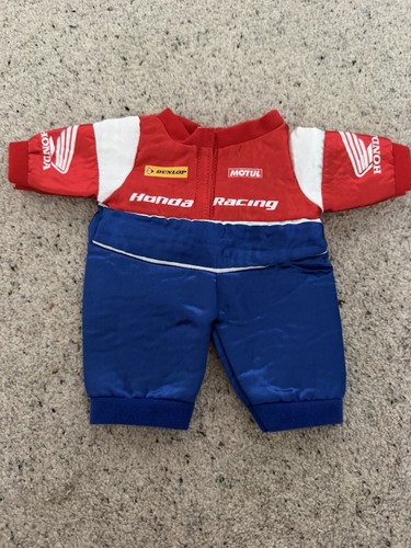 Honda racing teddy bear suit - teddy,