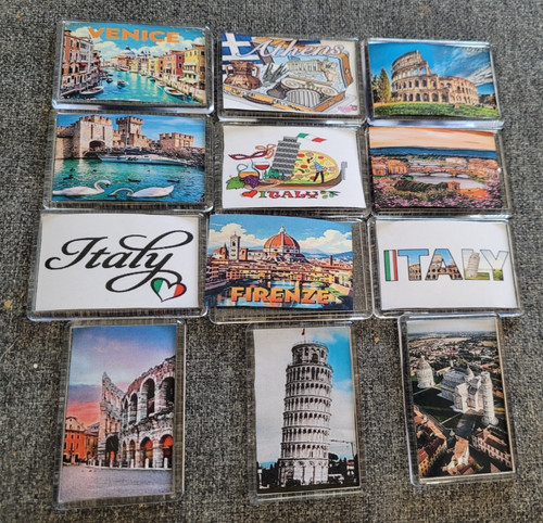 Italy fridge magnets various - fridge,