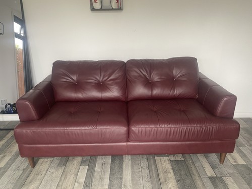 Leather two seater - two-seater, dfs