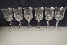 6 x RCR ‘Opera Maison’ Italian Tulip Wine Glasses Crystal Glass – Unused no box