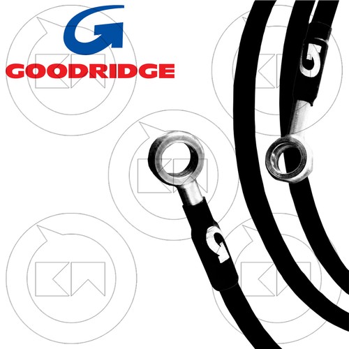 Goodridge set brake pipes - brake, in