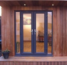 Cherrywood on White uPVC