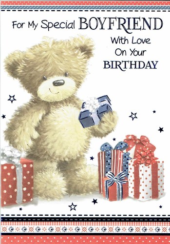 Boyfriend birthday card - birthday,