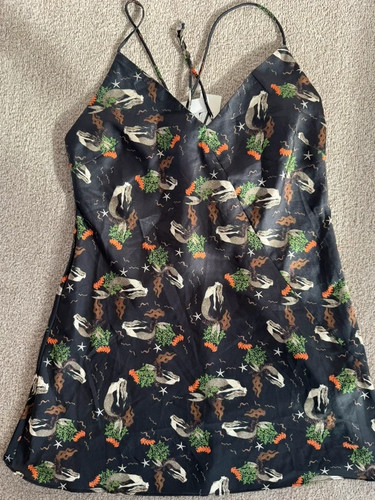 Zara mermaid print - zara, dress