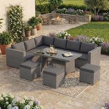 Rattan garden seater - rattan,
